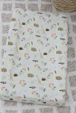Bubba Blue Bubba Blue Aussie Animals Waterproof Change Mat Cover