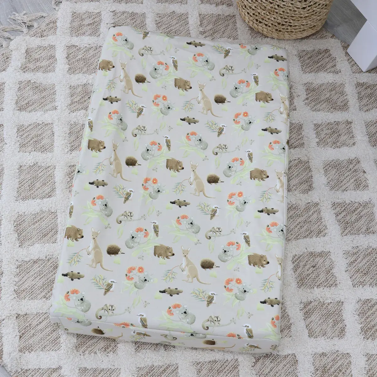 Bubba Blue Bubba Blue Aussie Animals Waterproof Change Mat Cover