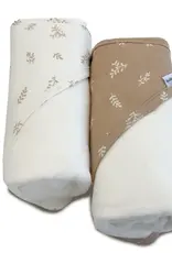 Bubba Blue Bubba Blue Organic Cotton 2pk Hooded Towels - Chestnut
