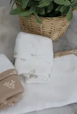 Bubba Blue Bubba Blue Organic Cotton 3PK Wash Cloths - Chestnut