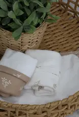 Bubba Blue Bubba Blue Organic Cotton 3PK Wash Cloths - Chestnut