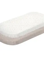 Bubba Blue Bubba Blue Organic Cotton 2PK Co Cleeper Fitted Sheets - Chestnut