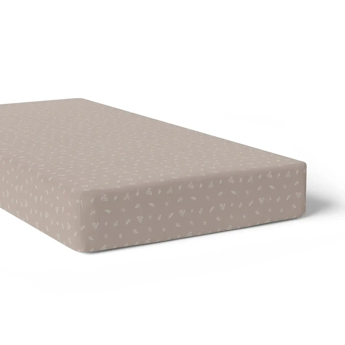 Bubba Blue Bubba Blue Organic Cotton 2PK Cot Fitted Sheets - Chestnut