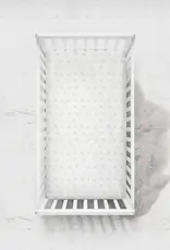 Bubba Blue Bubba Blue Organic Cotton 2PK Cot Fitted Sheets - Chestnut