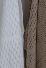 Bubba Blue Bubba Blue Organic Cotton 2PK Cellular Blankets - Chestnut