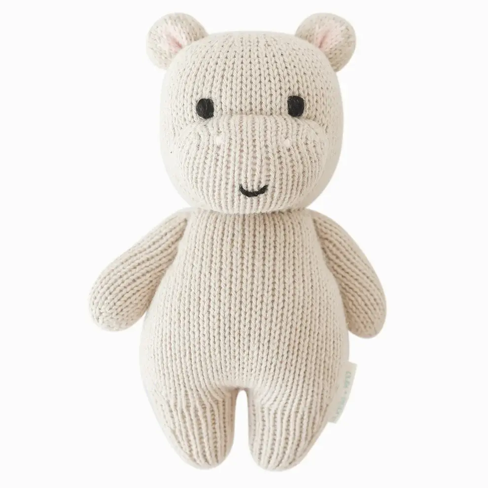 Cuddle+Kind Cuddle+Kind Baby Animal - Hippo (Pebble)