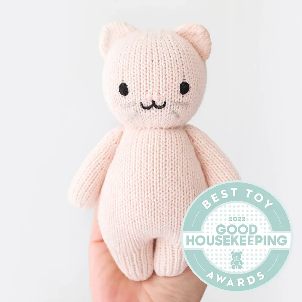 Cuddle+Kind Cuddle+Kind Baby Animal - Kitten (Blush)