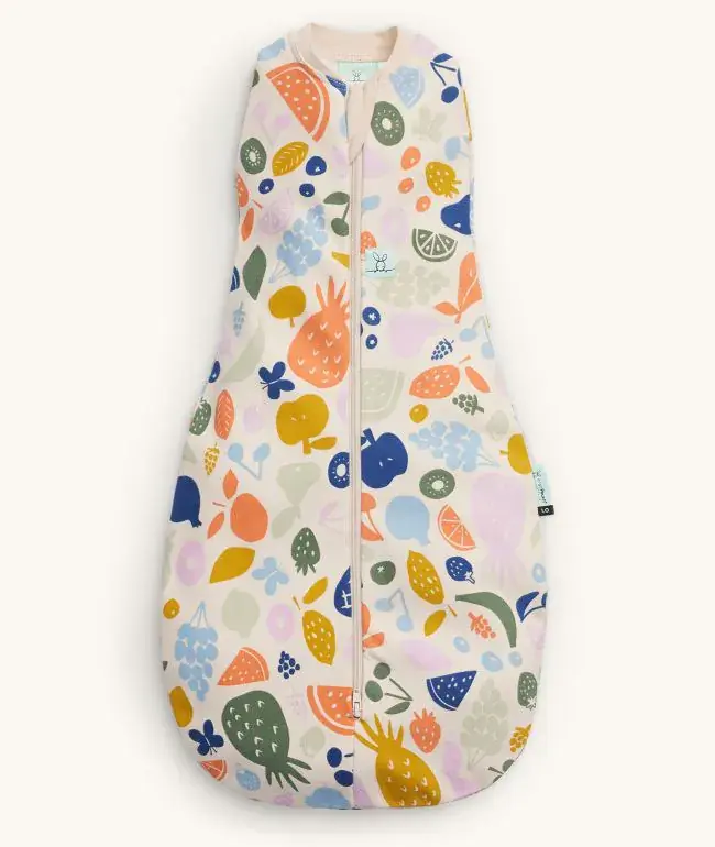 ErgoBaby ErgoPouch Cocoon Swaddle Bag 1.0 Tog Fruit Salad
