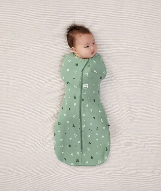 ErgoPouch ErgoPouch Cocoon Swaddle Bag 0.2 Tog Sweet Orchard