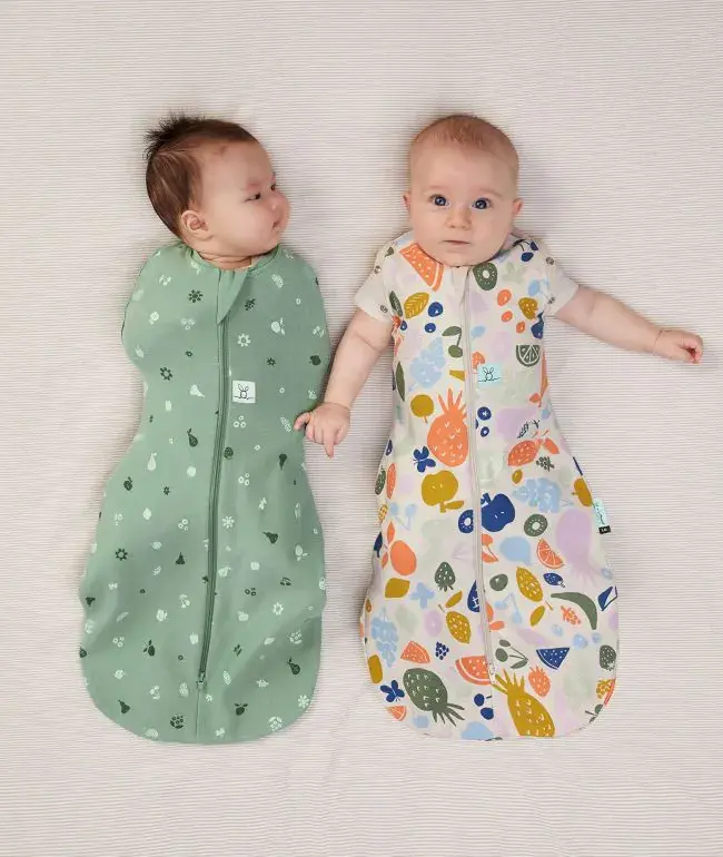 ErgoPouch ErgoPouch Cocoon Swaddle Bag 0.2 Tog Sweet Orchard