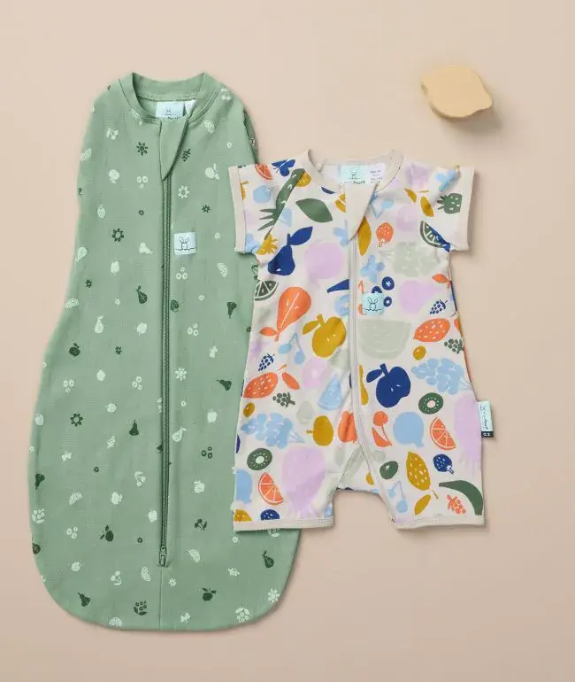 ErgoBaby ErgoPouch Cocoon Swaddle Bag 1.0 Tog Sweet Orchard