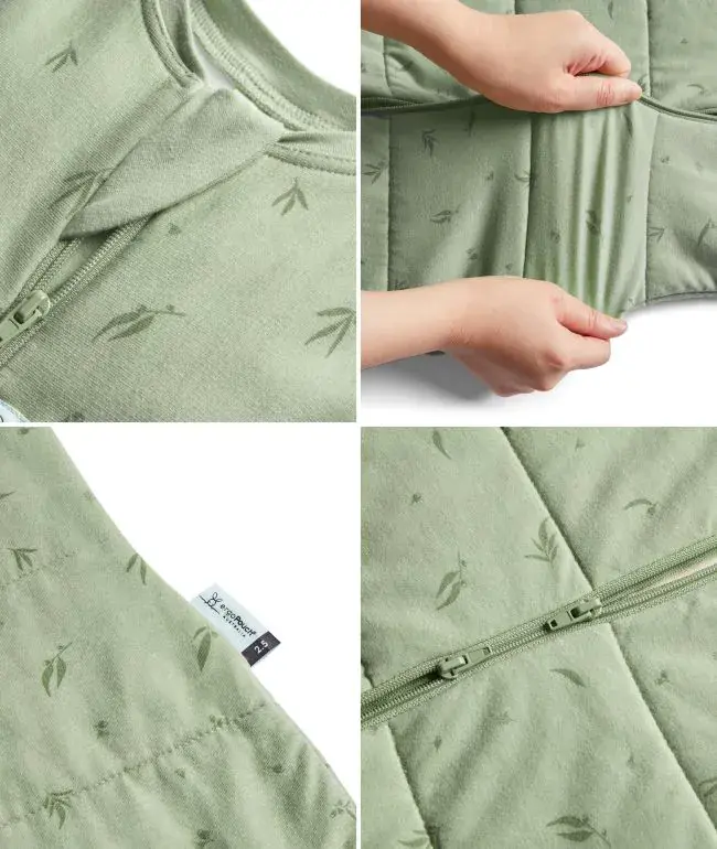 ErgoPouch ErgoPouch 2.5 Tog with sleeves Jersey Sleeping Bag Oatmeal Marle
