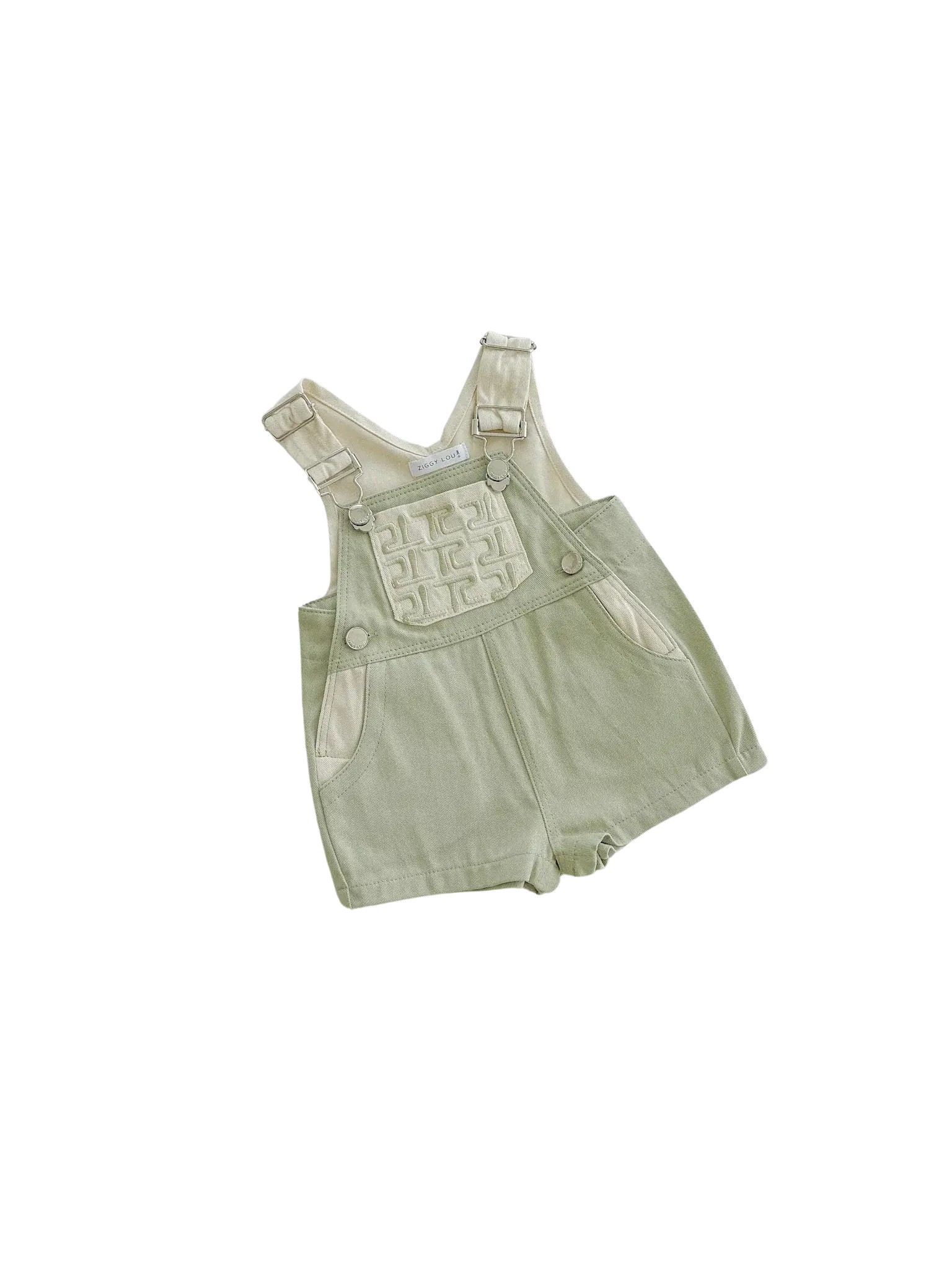 Ziggy Lou Ziggy Lou Short Overalls Tallow