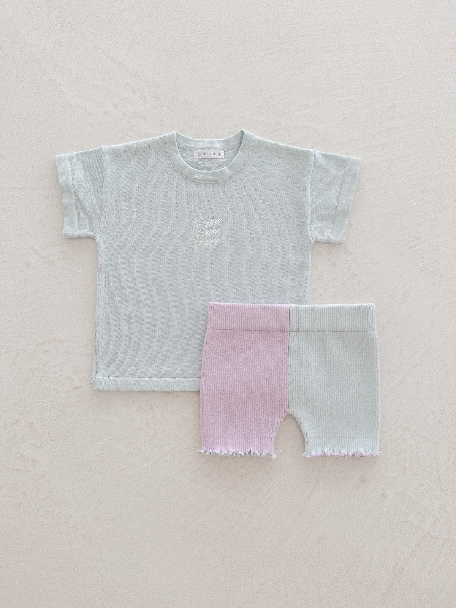 Ziggy Lou Ziggy Lou Signature Tee Cloud - 6Y