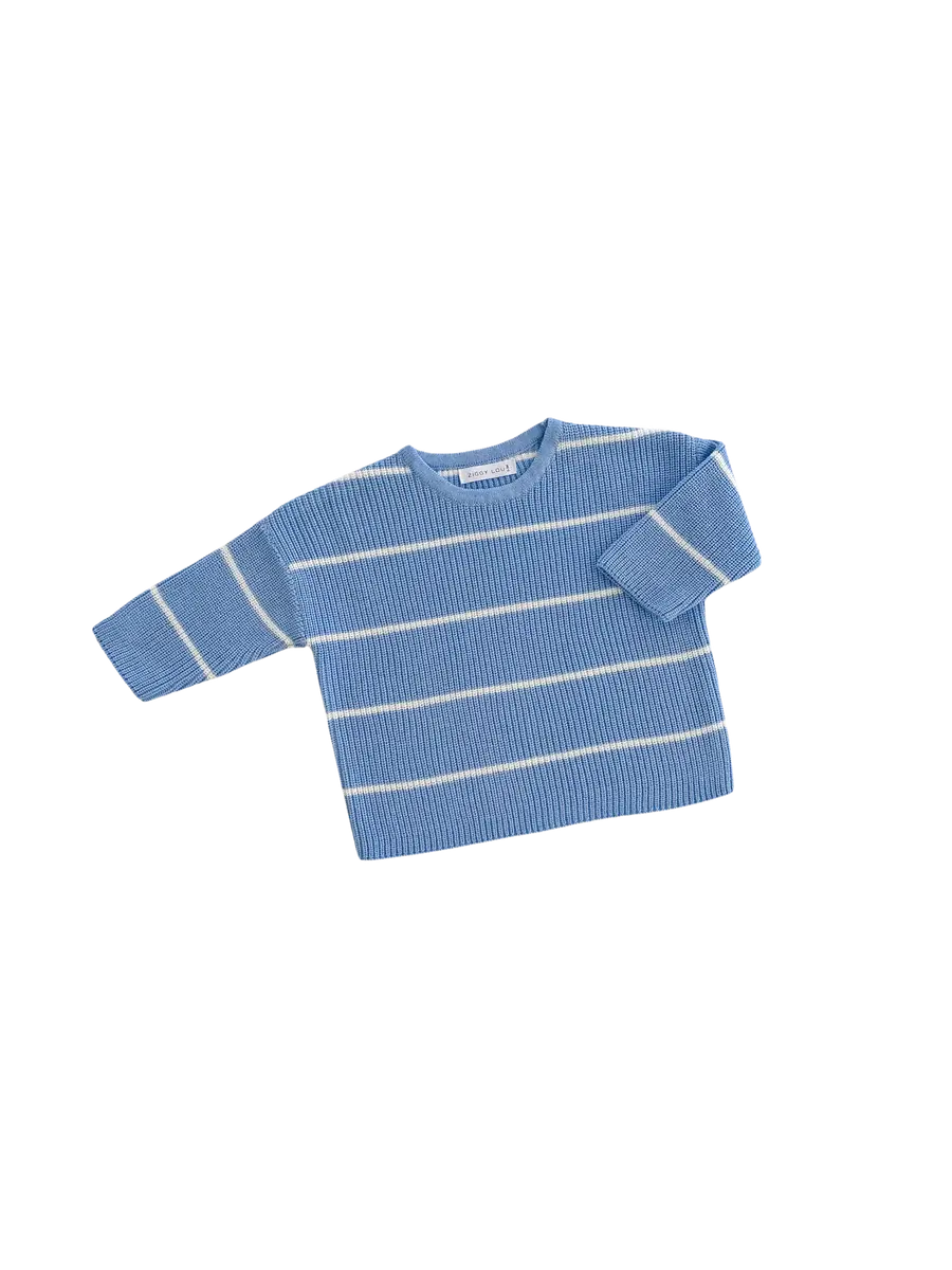 Ziggy Lou Ziggy Lou Pullover River Stripe - 3Y