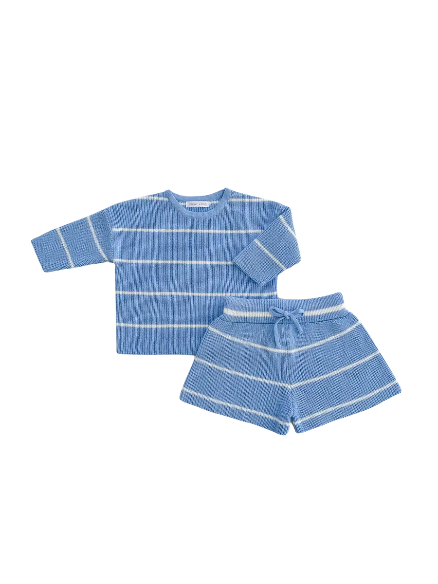 Ziggy Lou Ziggy Lou Pullover River Stripe - 3Y