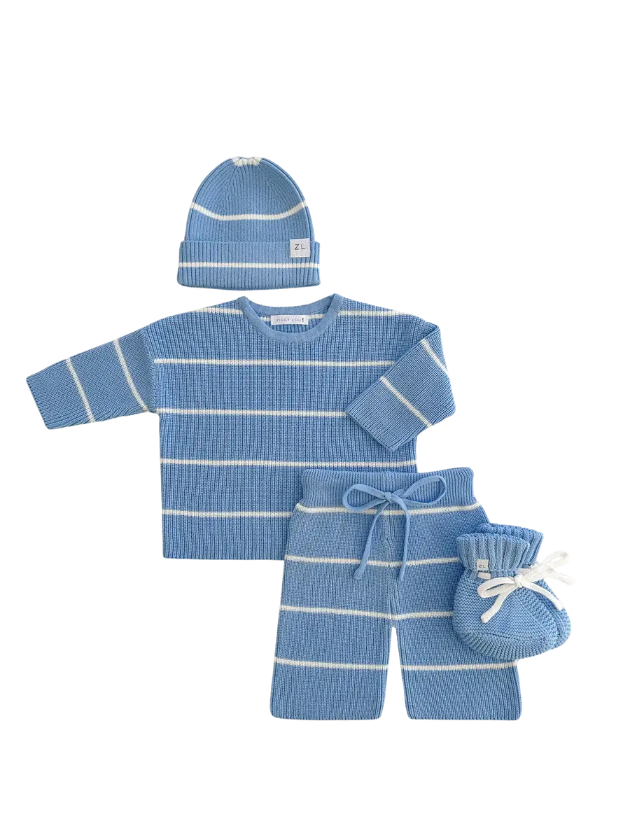 Ziggy Lou Ziggy Lou Pullover River Stripe - 3Y