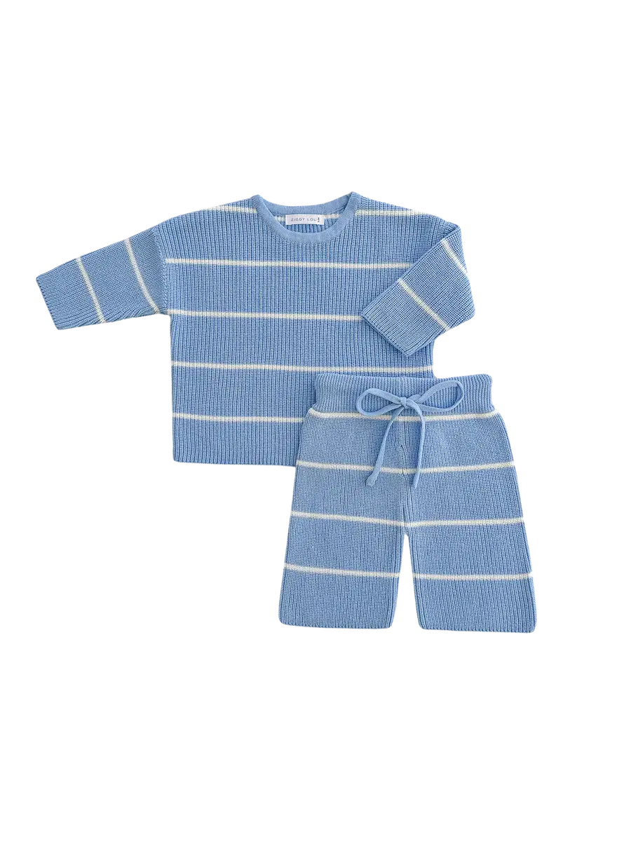 Ziggy Lou Ziggy Lou Pullover River Stripe - 3Y