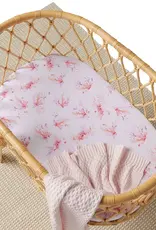 Snuggle Hunny Kids Snuggle Hunny Coral Organic Bassinet Sheet / Change Pad Cover