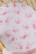 Snuggle Hunny Kids Snuggle Hunny Coral Organic Bassinet Sheet / Change Pad Cover