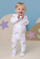 Snuggle Hunny Kids Snuggle Hunny Turtle Organic Snuggle Sleepsuit Zip Footie