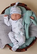 Snuggle Hunny Kids Snuggle Hunny Turtle Organic Snuggle Sleepsuit Zip Footie