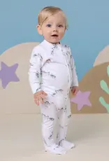 Snuggle Hunny Kids Snuggle Hunny Turtle Organic Snuggle Sleepsuit Zip Footie