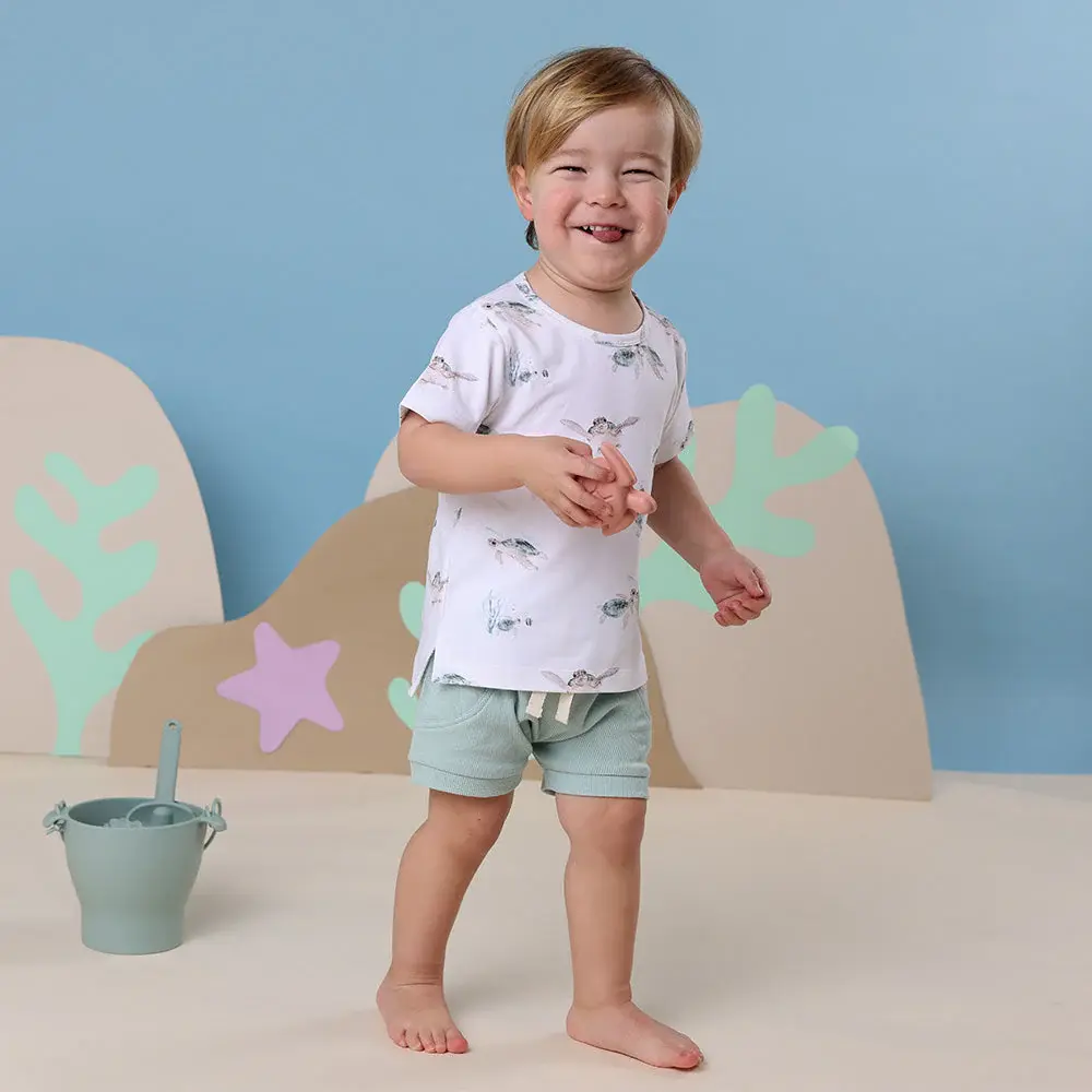 Snuggle Hunny Kids Snuggle Hunny Turtle Organic T-Shirt