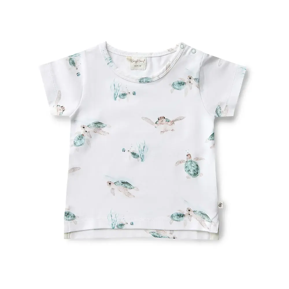 Snuggle Hunny Kids Snuggle Hunny Turtle Organic T-Shirt