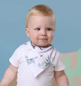Snuggle Hunny Kids Snuggle Hunny Ocean Organic Dribble Bib