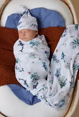 Snuggle Hunny Kids Snuggle Hunny Ocean Organic Muslin Wrap