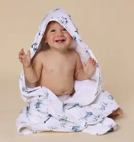 Snuggle Hunny Kids Snuggle Hunny Ocean Organic Hooded Baby Towel