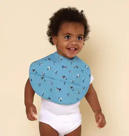 Snuggle Hunny Kids Snuggle Hunny Blue Ocean Snuggle Bib