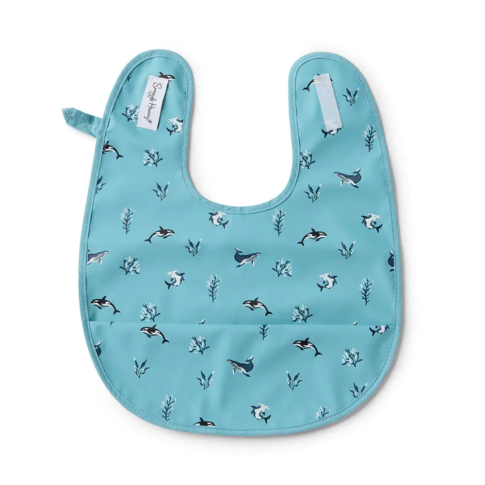 Snuggle Hunny Kids Snuggle Hunny Blue Ocean Snuggle Bib