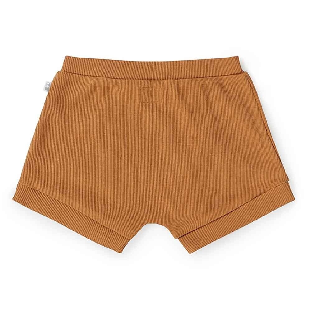 Snuggle Hunny Kids Snuggle Hunny Shorts Chestnut - 0-3m