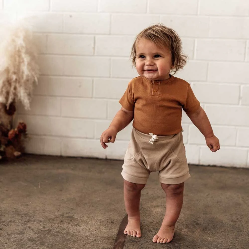 Snuggle Hunny Kids Snuggle Hunny Shorts Pebble