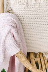 Snuggle Hunny Kids Snuggle Hunny Diamond Knit Blanket - Blush Pink