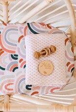 Snuggle Hunny Kids Snuggle Hunny Diamond Knit Blanket - Blush Pink