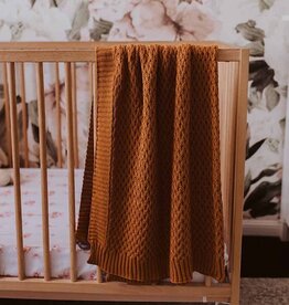 Snuggle Hunny Kids Snuggle Hunny Diamond Knit Blanket - Bronze