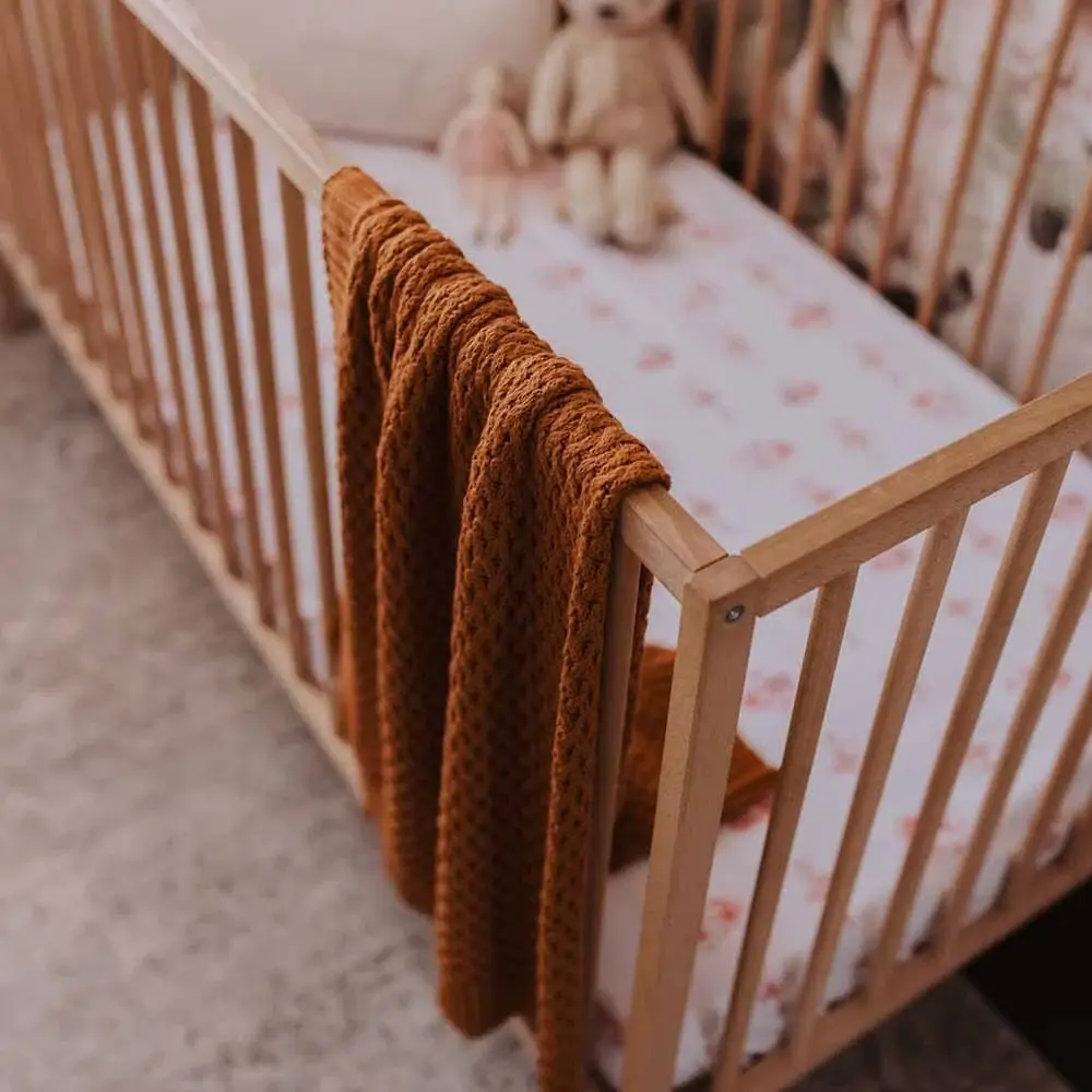 Snuggle Hunny Kids Snuggle Hunny Diamond Knit Blanket - Bronze