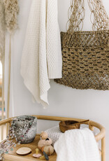 Snuggle Hunny Kids Snuggle Hunny Diamond Knit Blanket - Cream