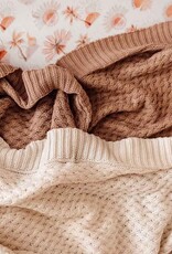 Snuggle Hunny Kids Snuggle Hunny Diamond Knit Blanket - Hazelnut