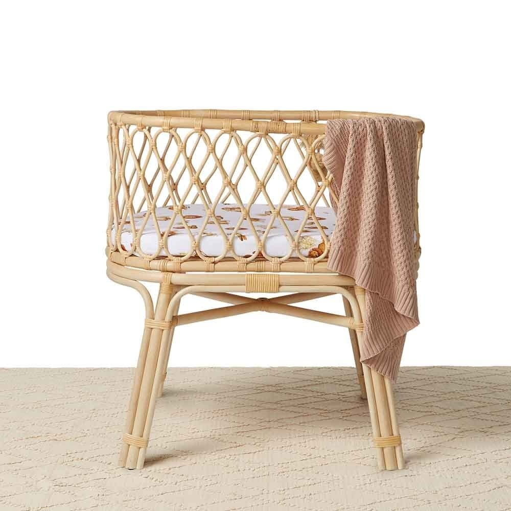Snuggle Hunny Kids Snuggle Hunny Diamond Knit Blanket - Hazelnut