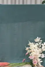 Bub2Kids Bub2Kids 1 Layer Muslin Swaddle Wrap 70% Bamboo + 30% Organic Cotton - Green