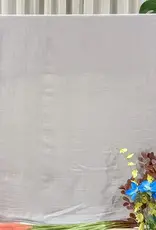 Bub2Kids Bub2Kids 1 Layer Muslin Swaddle Wrap 70% Bamboo + 30% Organic Cotton - Light Grey