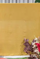 Bub2Kids Bub2Kids 1 Layer Muslin Swaddle Wrap 70% Bamboo + 30% Organic Cotton - Mustard