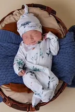 Snuggle Hunny Kids Snuggle Hunny Ocean Organic Snuggle Sleepsuit Zip Footie