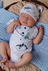 Snuggle Hunny Kids Snuggle Hunny Ocean Short Sleeve Organic Bodysuit