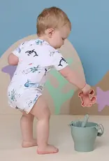 Snuggle Hunny Kids Snuggle Hunny Ocean Short Sleeve Organic Bodysuit