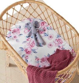 Snuggle Hunny Kids Snuggle Hunny Bassinet Sheet / Change Pad Cover - Lilac Skies